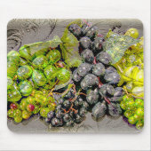 Vintage Grabmal Digitale Kunst Mousepad (Vorne)