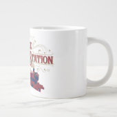 VINTAGE Grafik der HOGSMEADE-Station Jumbo-Tasse (Rechts)