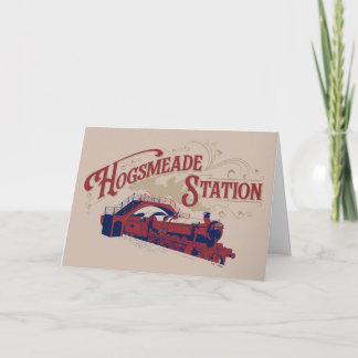 VINTAGE Grafik der HOGSMEADE-Station Karte