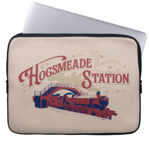 VINTAGE Grafik der HOGSMEADE-Station Laptopschutzhülle