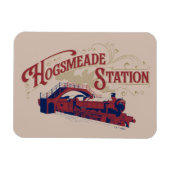 VINTAGE Grafik der HOGSMEADE-Station Magnet (Horizontal)