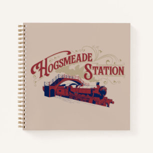 VINTAGE Grafik der HOGSMEADE-Station Notizblock