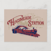 VINTAGE Grafik der HOGSMEADE-Station Postkarte (Vorderseite)
