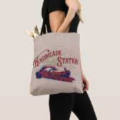 VINTAGE Grafik der HOGSMEADE-Station Tasche (Von Nahem)