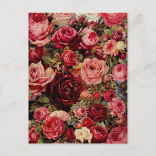 Vintage grafische Postkarte