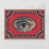 Vintage grafische Postkarte (Vorderseite)