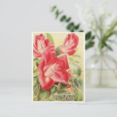 Vintage grafische Postkarte (Stehend Vorderseite)