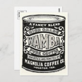 Vintage grafische Postkarte (Vorne/Hinten)