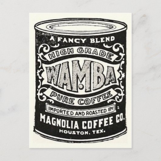 Vintage grafische Postkarte (Vorderseite)