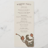 Vintage Granatfächer Programm (Vorderseite)