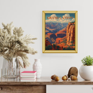 Vintage Grand Canyon Reise Cool Retro Poster