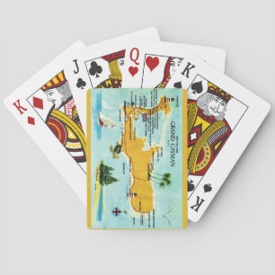 Vintage Grand Cayman Karte Spielkarten