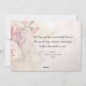 Vintage Grandma-Muttertagskarte Feiertagskarte (Rückseite)