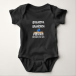 Vintage Grandpa Grandson Angelpartner für das Lebe Baby Strampler<br><div class="desc">Vintage Grandpa Grandson Angelpartner für das Leben</div>