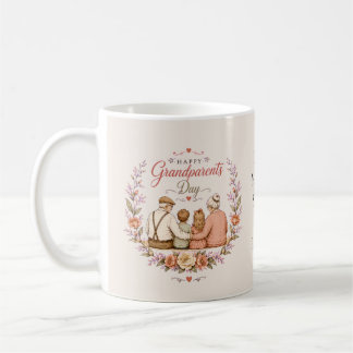 Vintage Grandparents Day / Abuelos Clásico Kaffeetasse