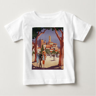 Vintage Grasse Sommer Kunst Baby T-shirt