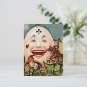 Vintage, graue Eizelle Postkarte (Stehend Vorderseite)