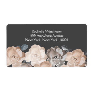 Vintage graue Rose Hochzeitsplatten