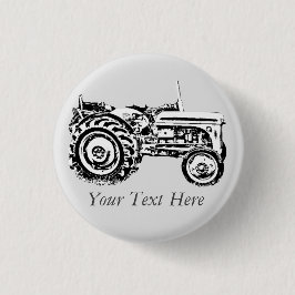 Vintage Grauschnecke Button