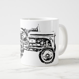 Vintage Grauschnecke Jumbo-Tasse