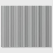 Vintage Graustufenmuster Geschenkpapier (Flach)