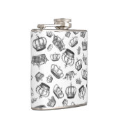 Vintage Gravur Flachmann (Rechts)