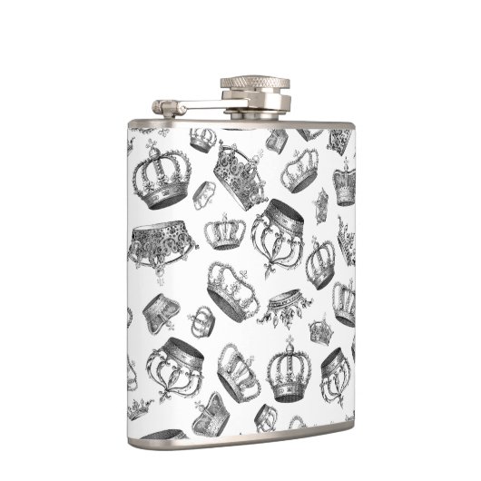 Vintage Gravur Flachmann (Rechts)