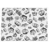 Vintage Gravur Große Geschenktüte (Vorderseite)