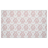 Vintage Gravur Princess Crown mit Engel Stoff (Fat Quarter (45,7 x 55,9 cm))
