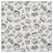 Vintage Gravur Stoff (Muster)