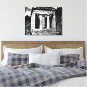Vintage Greece Delphi Athenian Treasury Leinwanddruck (Insitu (Schlafzimmer))