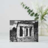Vintage Greece Delphi Athenian Treasury Postkarte (Stehend Vorderseite)