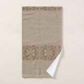 Vintage Greek Pattern Badhandtuch Set (Handtuch)