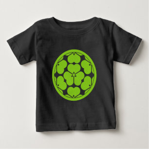 Vintage Green Chosokabe Japan Mon Orientalische Ku Baby T-shirt