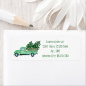 Vintage Green Pickup Truck (Insitu)