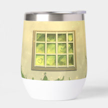 Vintage Green School Wasserflasche