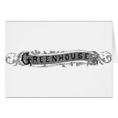 Vintage Greenhouse-Typografie (Vorderseite (Horizontal))