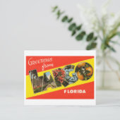 Vintage Greetings from Largo, Florida Postkarte (Stehend Vorderseite)