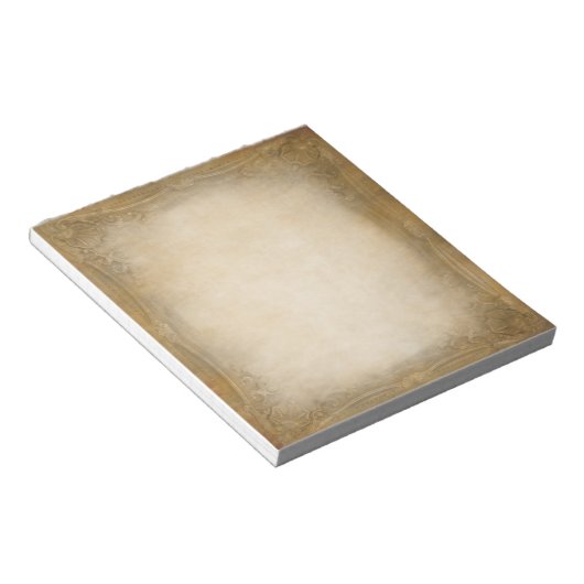 Vintage Grenze Notizblock (angewinkelt)