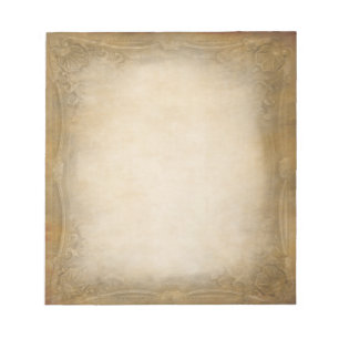 Vintage Grenze Notizblock