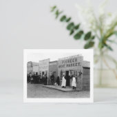 Vintage Grenzstadt 5 Postkarte (Stehend Vorderseite)