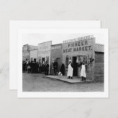 Vintage Grenzstadt 5 Postkarte (Vorne/Hinten)