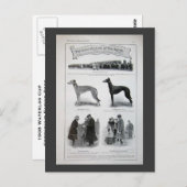 Vintage Greyhound News Postkarte (Vorne/Hinten)