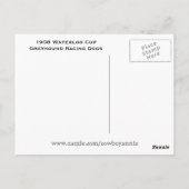 Vintage Greyhound News Postkarte (Rückseite)