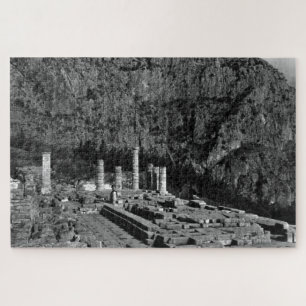Vintage Griechenland Delphi Apollotempel Puzzle