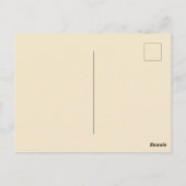 Vintage GRILLEN Freude: Klassischer Backyard Cooko Postkarte (Rückseite)