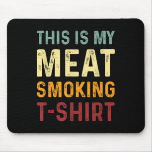 Vintage Grillen Smoker - Funny Barbecue - Das ist Mousepad