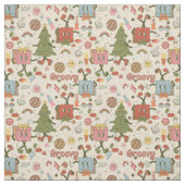 Vintage Groovy Disco Stoff (Muster)