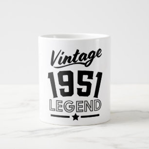 Vintage große Kaffeekonzerne-Tasse der 50er Jahre Jumbo-Tasse