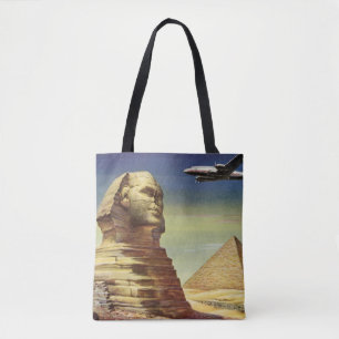 Vintage Große Sphinx von Gizeh, Pyramiden von Ägyp Tasche